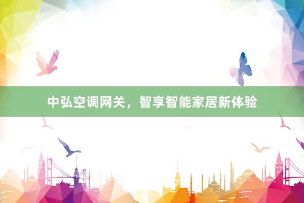 中弘空调网关，智享智能家居新体验